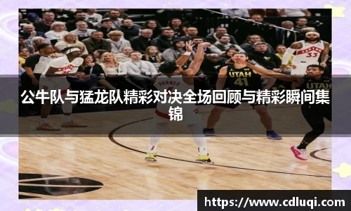 公牛队与猛龙队精彩对决全场回顾与精彩瞬间集锦